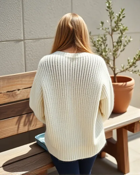 Cashmere Sweater · Cream