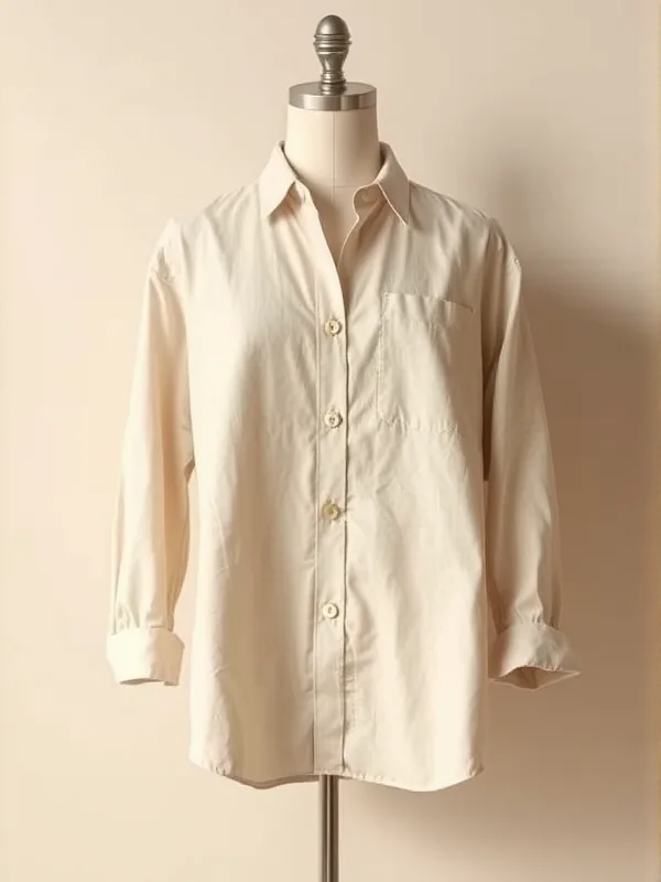 Mila Shirt — Linen Sand Beige